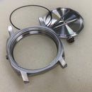 47MM Stainless Steel Watch Case For ETA 6497/6498 Movement Watch Case