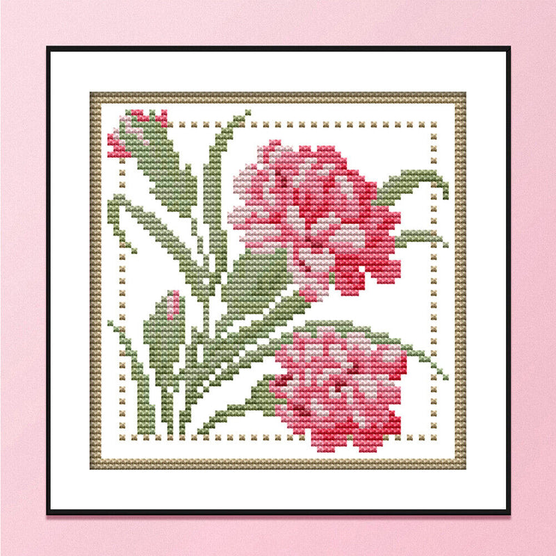 Partial Cross Stitch Kits January 14CT Counted DIY Needlework Decor (H423)