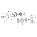 Yacht Washdown Pump  Kit Marine Flush Pump Submersible with Coiled Hose