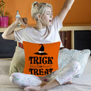 Halloween Pillow Covers Bat Pumpkin Decorative Throw Pillow Cover for Home