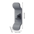 Kitchen Storage Attachment Cable Holder Clip (White+Black+Grey)