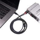 #A Adapter Cable Aluminum Alloy for Speaker 1 to 2 Y Splitter Type-C to 2 RCA Ca