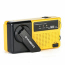 Torch Reading Lamp Dynamo Wind Up Emergency Radio Hand Crank AM/FM Radio