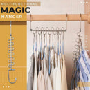 Space Saver Closet Clothes Trousers Scarf Magic Hanger Organizer Metal Holder