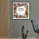 Handmade DIY Full Round Drill Diamond Painting 5D English Letter Poster Kit