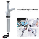 Bathroom Toilet Air Drain Blaster Plunger High Pressure Sink Dredge Cleaner