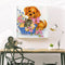 5D Full Round Drill Rhinestone Art DIY Flower Cat Dog Diamond Painting Kit Craft