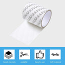 3pcs Repair Tape Self Adhesive Mosquito Window Net Repair Patch(White)