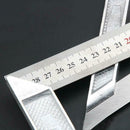 Steel L-Square Angle Ruler 90° Ruler For Woodworking Top Carpenter Tool R2O6
