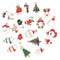 Enamel Alloy Xmas Tree Hanging DIY Craft Christmas Charms Set Bracelet Pendant