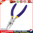 Round Nose End Cutting Jewelry Making DIY Tools 6 in 1 Pliers Wire Looper Newly
