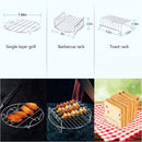 Air Fryer Accessories Set for Airfryer 3.2-5.8QT Basket Grill Home Baking Too