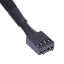 Host Fall PC Cooler Cooling Fan Power Cable 1 Female, 4 Male 4Pin Female