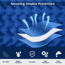 Camping Inflatable Mattress TPU Nylon Waterproof 200kg Load for Hiking Trekking