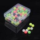 100pcs/Box Colorful Beads Fishing Bait Lure 6mm Luminous Fishing Accessory