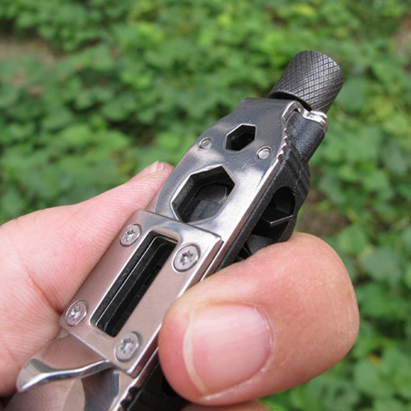 Portable Mini Multifunction Carabiner Screwdriver Outdoor EDC Pocket Tools Newly