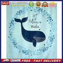 Japanese Digital Printed Short Sheer Kitchen Doorway Curtains Home Decor (D