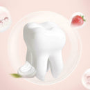 Kid's Foam Toothpaste No Fluorine Strawberry Flavor Teeth 60Ml Mousse H8L7