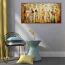Egyptian Frescoes Oil Paint By Numbers Kits DIY Handpainted on Canvas Craft