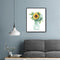 Sunflower DIY Oil Painting By Numbers Kits Acrylic Canvas Wall Art Picture