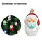 Christmas Hanging Tree Ornament Face Shield Santa Claus Pendents (White) Newly