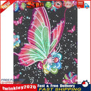 DIY Diamond Butterfly Animal Part Special Shape Rhinestone Painting Kit Newly