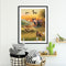 Forest Animals Oil Paint By Number DIY Acrylic Canvas Drawing Home Decorations