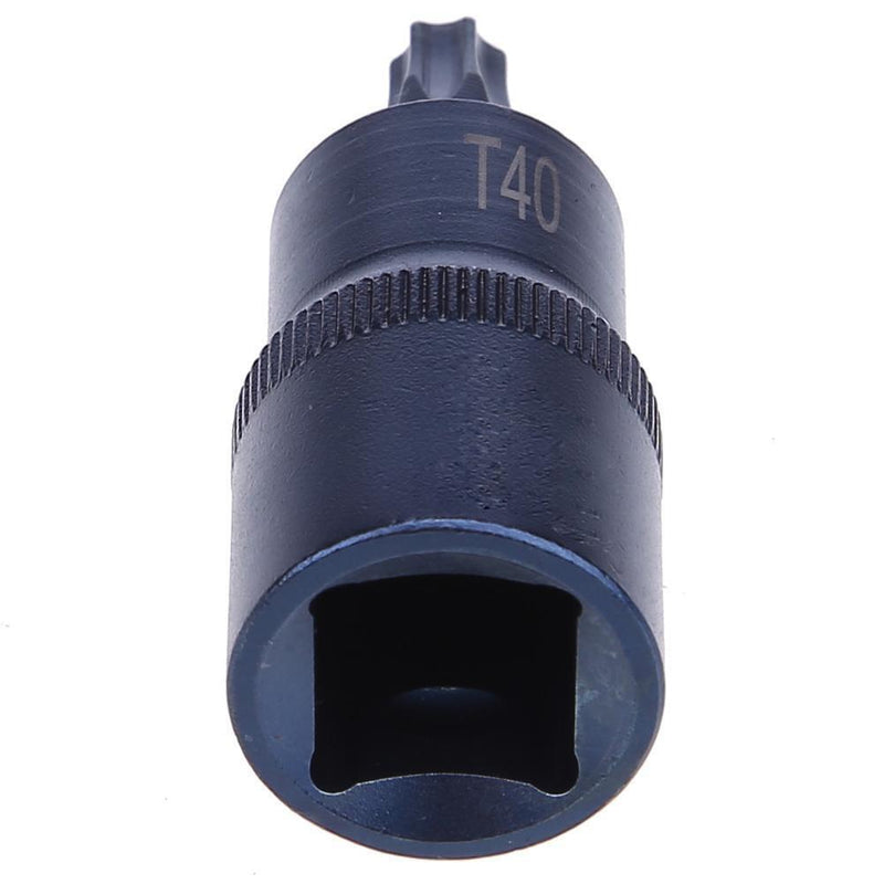 1/2 inch Torx Screwdriver Socket Bits Adapter Drive Socket Hand Tool(T40) Newly