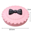 Bowknot Acrylic Beauty Organizer Makeup Tool Lashes Storage False Eyelash Box