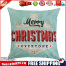 Merry Christmas Pattern Sofa Car Throw Cushion Pillow Cover Decor Gift(03)