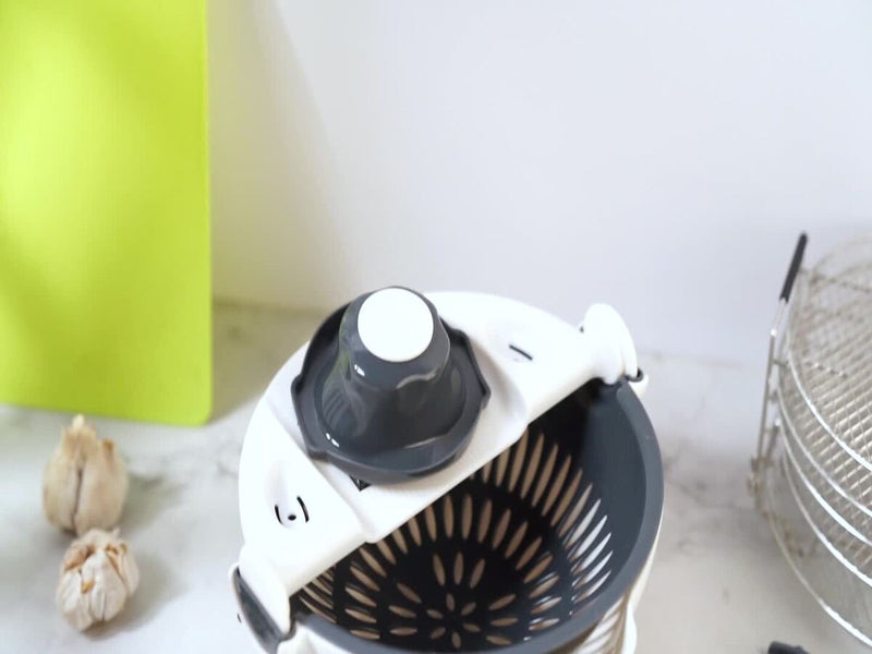 9 in 1 Multifunctional Vegetable Cutter With Drain Large Basket Capacity H E6B4
