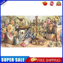 Flower Basket Oil Paint By Numbers Kits Canvas DIY Picture Hand Painted Art