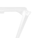 Adjustable Computer Monitor Stand TV Screen Top Storage Shelf (White L) Newly