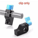 1x 15mm Rod Clamp Holder 1/4" Thread DSLR Camera Rig T5C2 Rail P3K4 G1B7 G9C9