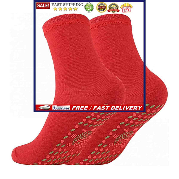Heating Socks for Skiing Snowboarding Hiking Hockey Wormwood Foot Massage