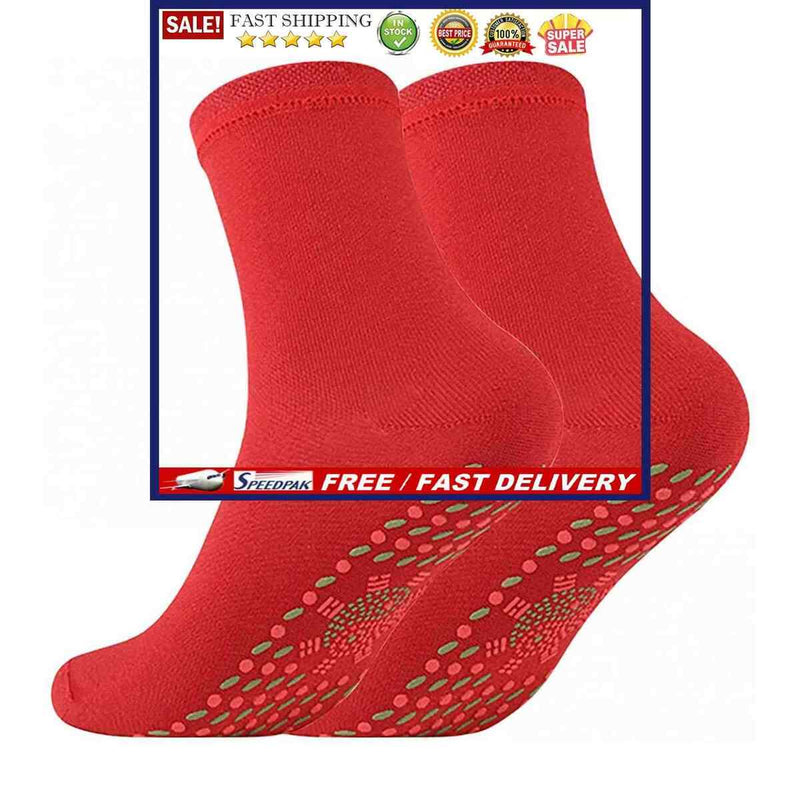 Heating Socks for Skiing Snowboarding Hiking Hockey Wormwood Foot Massage