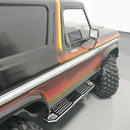Metal Aluminum Plywood Pedals For Trax Trx-4 TRX4 Defender Simulated footrest