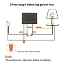 3-Way Light Sensor Switch Control For Lamp Desk Bulb Repair Dimmer I5A3