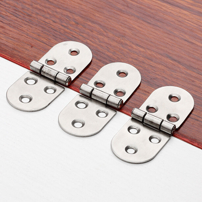 Stainless Steel Flip Hinge Cabinet Chassis Folding Bending Hinge Hardware Newly
