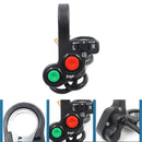 Multifunction Motorcycle Offroad Horn Indicator On/Off Light Switch 12V