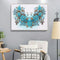 Diamond Painting Kit 5D Special Shaped DIY Blue Flowers Rhinestone Pictures