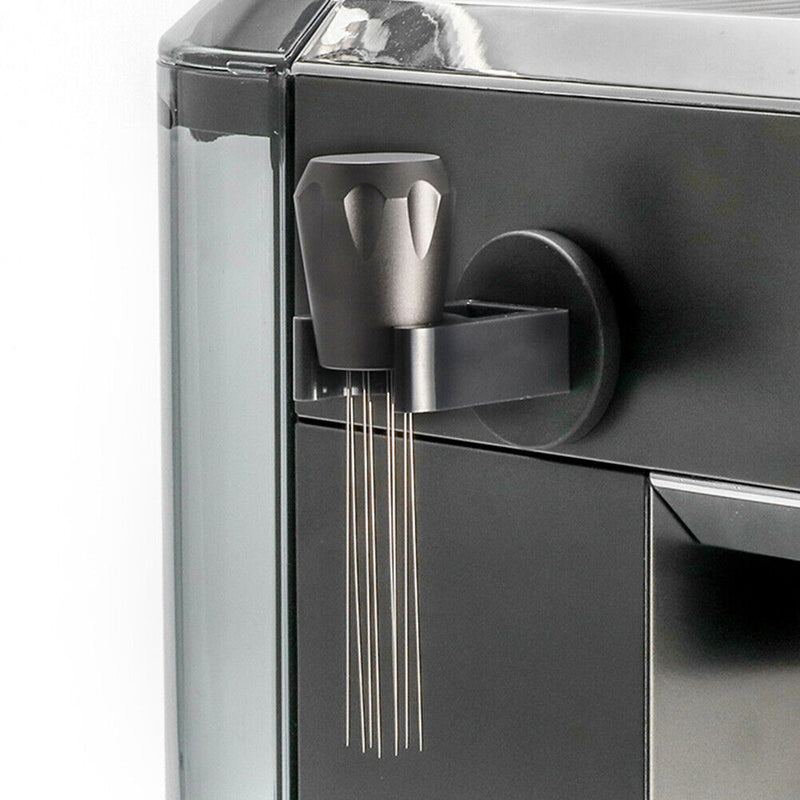 Coffee Powder Tamper Distributor Leveler Stainless Steel Needles Powder Sti