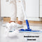 Self-Adhesive Wall Mounted Mop Clip Holder Seamless Hanging Bracket (White)