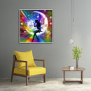 5D DIY Spirits on the Moon Diamond Painting Full Round Drill Picture Decor