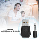3.5mm Bluetooth 4.0 EDR USB Wireless Dongle Adapter for PS4 Controller Gamepad