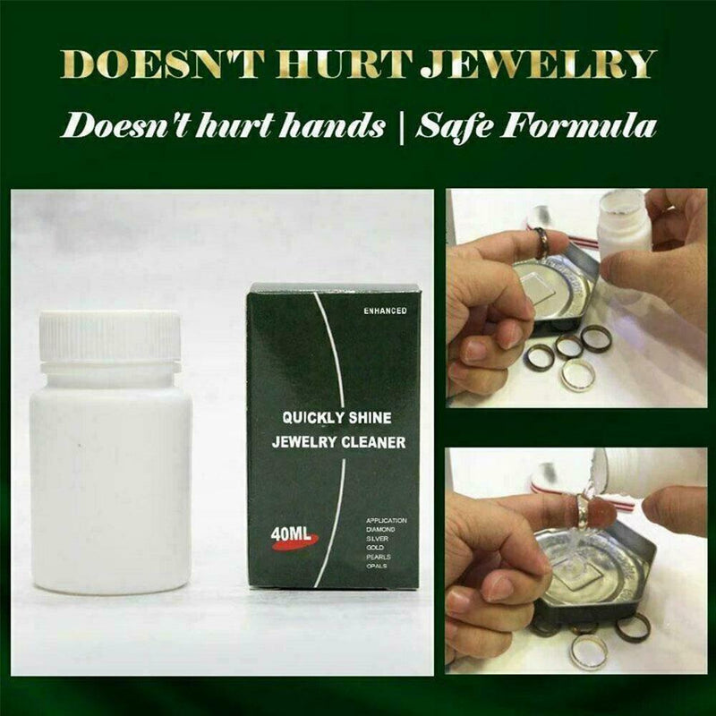 40ml Shine Jewelry Cleaner Anti-Rust Derusting Brightening Muti-Use Cleaner J7V6