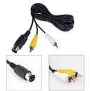 2m Standard AV Cable for Sega Genesis 1 for Television with RCA Conections
