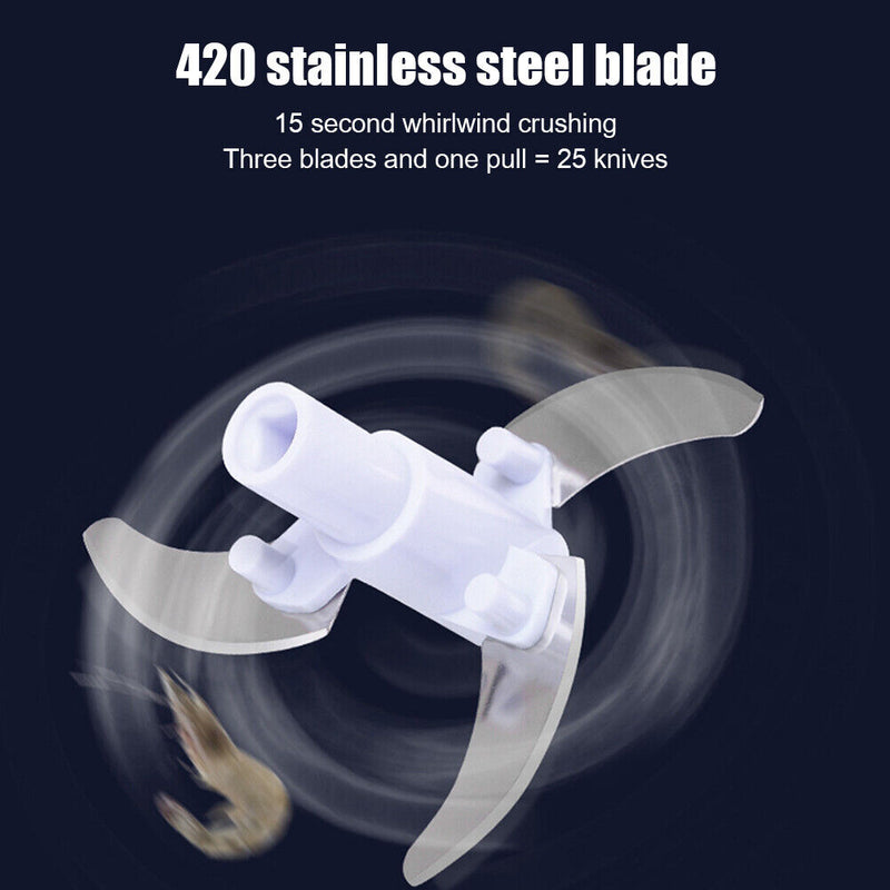 Portable Handheld Lure Mixing Shrimp Grinder Blender Blender Fishing Gear Tools