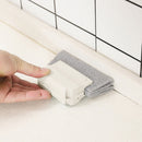 Groove Cleaning Window Brush Corners Gaps Household Cleaner Tool (Beige) Newly