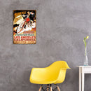 Weatherproof Retro Chic Motorcycle Sign Iron Painting Wall Drawing (4) Newly